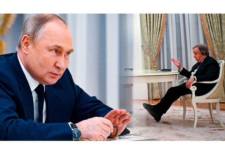 Путин не спешит тратить козыри. Гутерриш приезжал спасать тайну  «Азовстали»