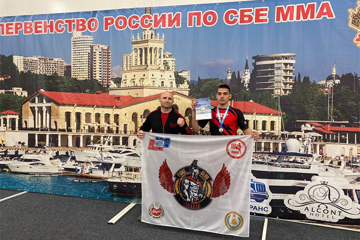 Спортсмен из Хакасии - бронзовый призер Первенства России по ММА