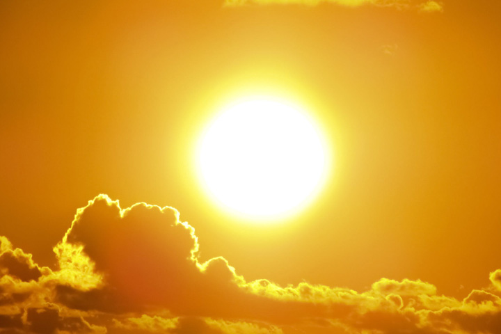 В Хакасии наблюдается  высокая активность солнца