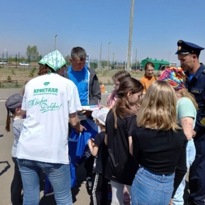 В Хакасии прошла «Зеленая волна» от Фонда «Кристалл»