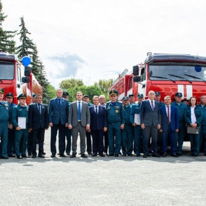Пожарные части Хакасии получили новую технику