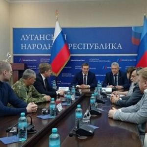 Глава Хакасии посетил Луганскую Народную Республику 