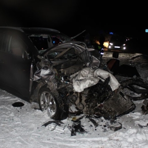 Подробности смертельной аварии возле Саяногорска: Toyota Cresta вылетела на встречку
