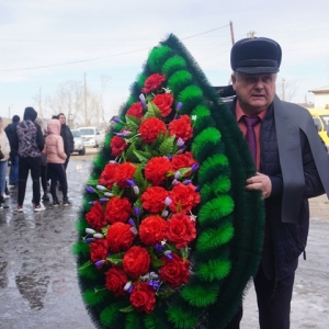 В Ширинском районе простились с бойцом ЧВК «Вагнер» 