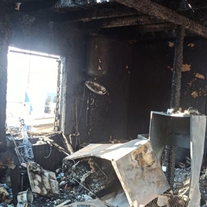 У семьи в Абакане случилось несчастье - на пожаре потеряли разом всё