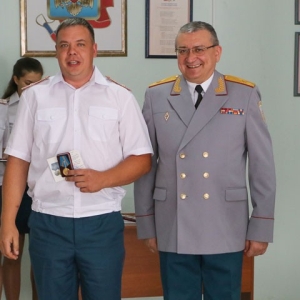 В Хакасии наградили сотрудников пожнадзора 