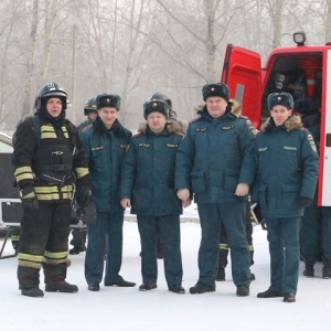 Службы пожаротушения Хакасии принимают поздравления