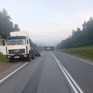 В ДТП с двумя грузовиками погиб один из водителей