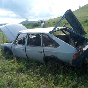 В Хакасии водитель-бесправник погиб в ДТП