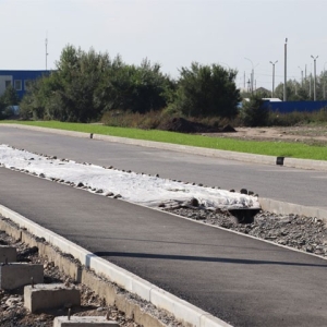 В начале октября планируют завершить асфальтирование дорог в Арбане