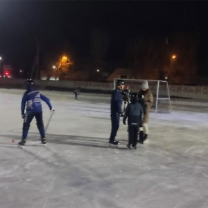 В Черногорске дан старт хоккейному сезону