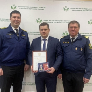Владимир Лебедев получил награды  Федерального агентства по рыболовству