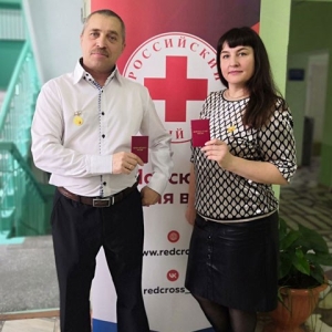 В Хакасии почетным донорам вручили награды - репортаж