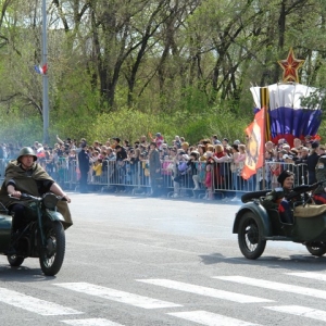 Парад Победы в Абакане (ФОТО) 