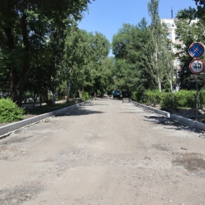 Проспект Ленина в Абакане комплексно благоустраивается 