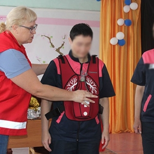 «Красный Крест» провел занятия для осужденных в Хакасия