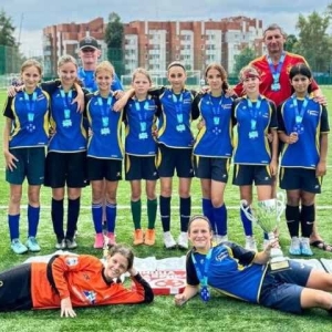 Абазинские школьницы выиграли всероссийские соревнования по футболу