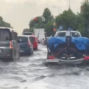 Красноярск тонет после ливня