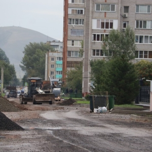 В Абакане проинспектировали исполнение нацпроекта «Безопасные качественные дороги»