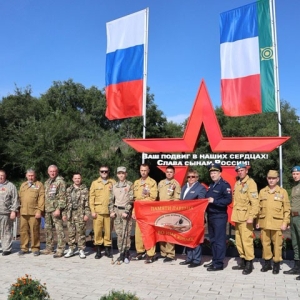 В Алтайском районе открыт патриотический парк