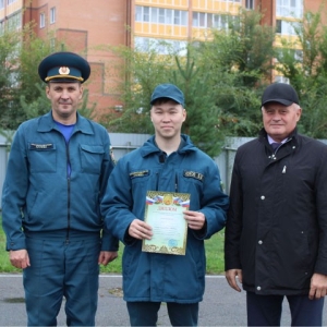 Среди пожарных Хакасии выбрали лучших