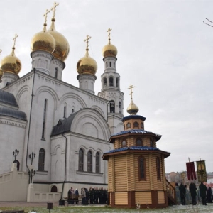 В Абакане освятили часовню “Неувядаемый Цвет”