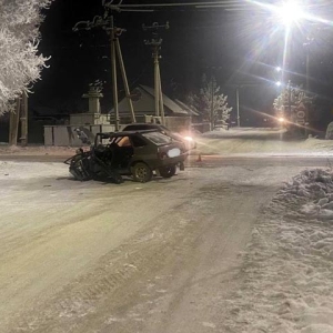 В Черногорске водитель девятки протаранил две «Тойоты»