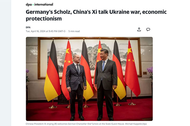Скрытый смысл визита Шольца в Китай раскрыл детский телеканал Германии. Это не шутка