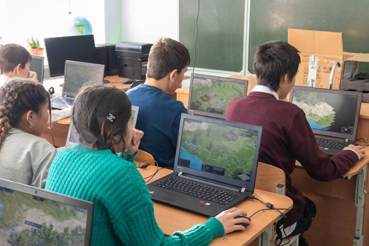 Технопарк «Кванториум» побывал в гостях у школьников Таштыпского района