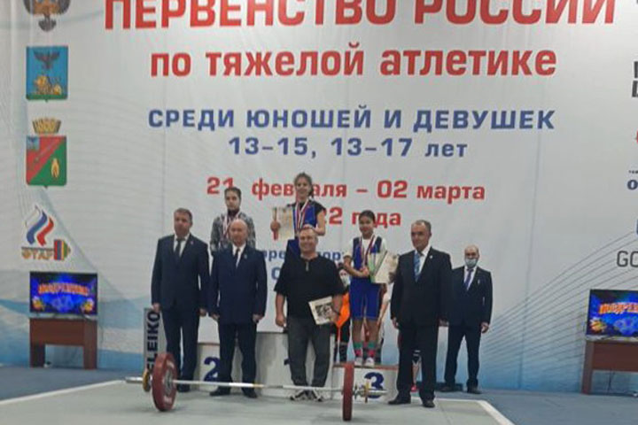 Спортсменка из Хакасии завоевала бронзовые медали первенства России