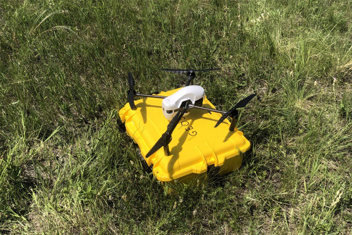Проверки земельных участков в Хакасии происходят с помощью дрона