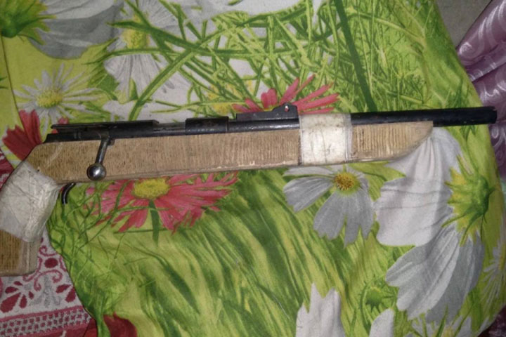 Переделанное ружье нашли у мужчины, напавшего на односельчанина с топором 