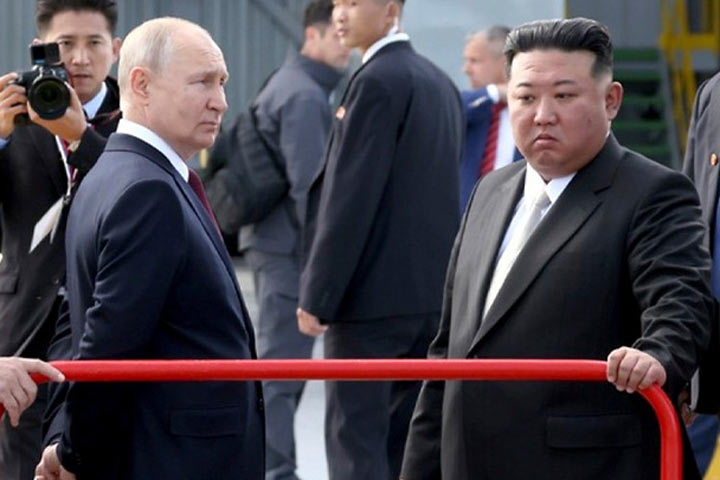 «Россия в тяжёлом положении». Запад потирает руки после встречи Путина и Ким Чен Ына
