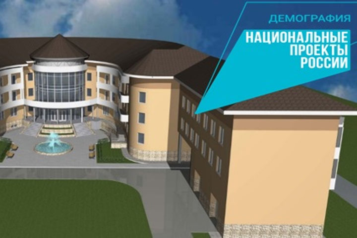 В Хакасии продолжают строить корпус пансионата для ветеранов