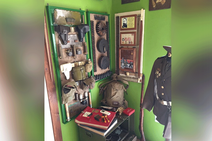 Житель Хакасии создал домашний музей в память о воинской славе предка